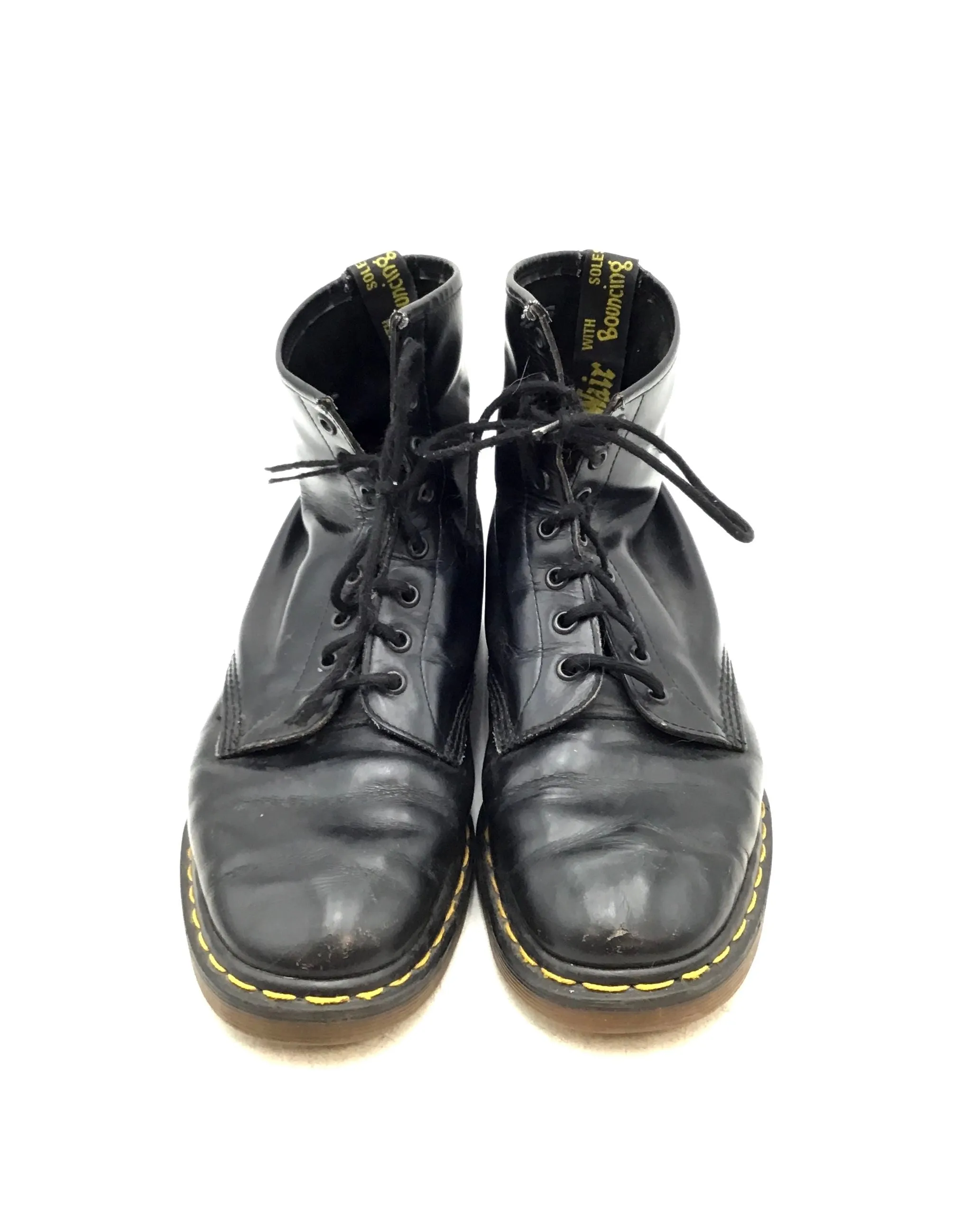 Dr. Martens Men's Black Ankle Boots - Size Measured